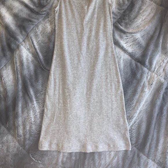 Grey Mini Dress - Picture 2 of 3